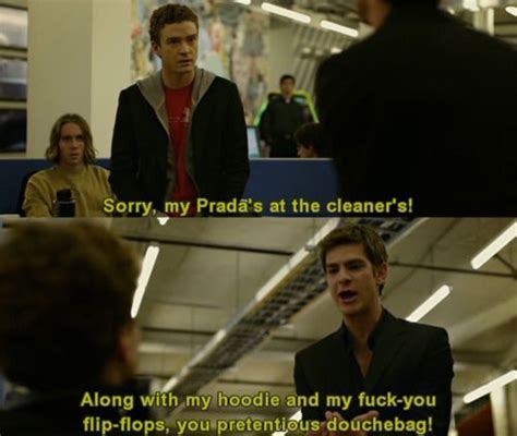 sorry i forgot my prada at the cleaners|aaron sorkin the social network.